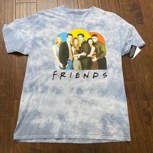 🆕 Friends TV Show Tie Dye T Shirt Large